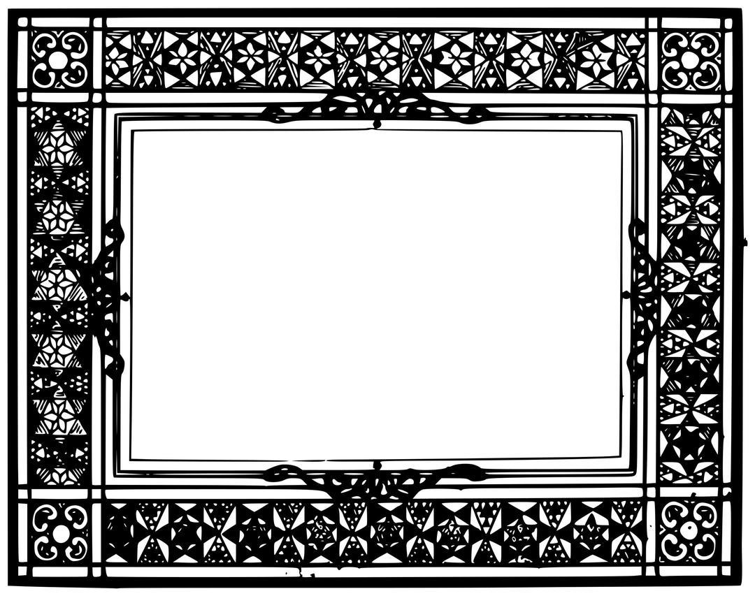 Old frame png transparent