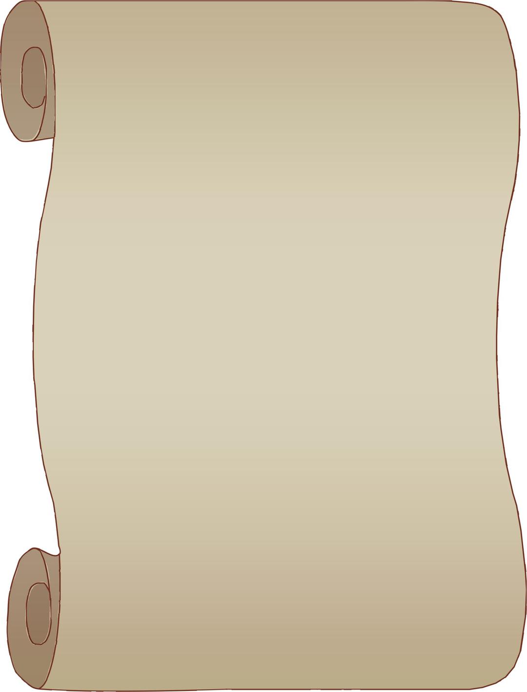 Old Scroll 2 png transparent