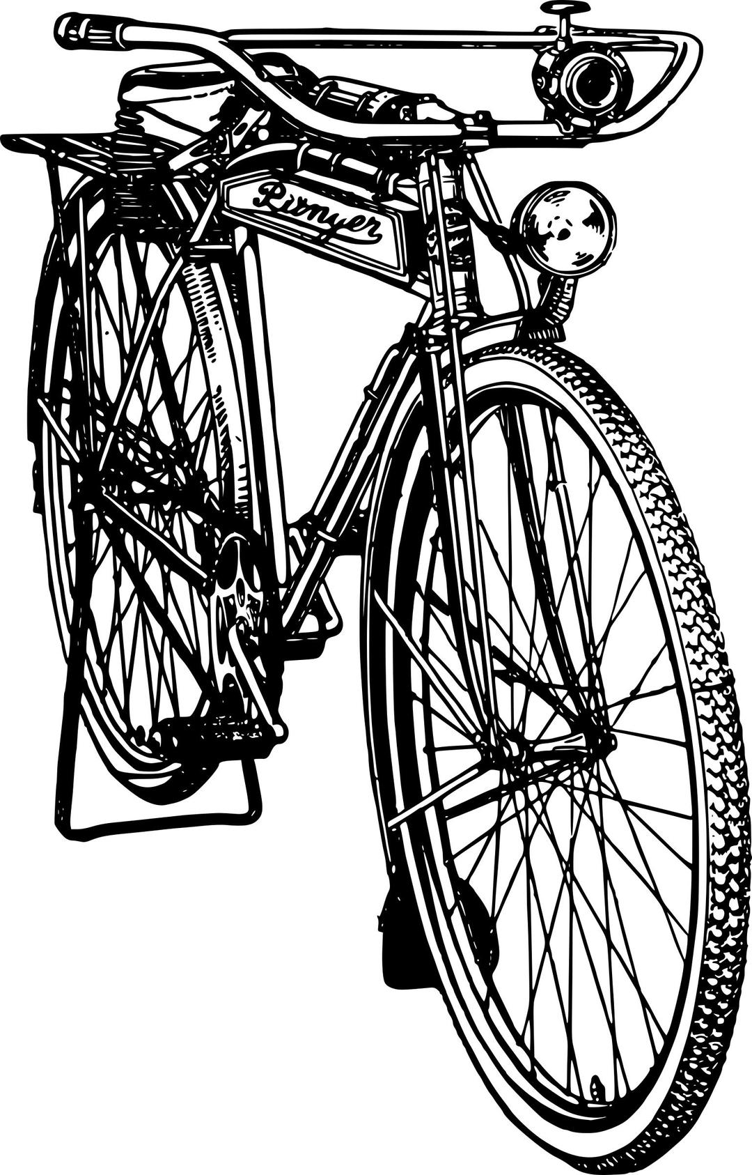 Old Style Bicycle png transparent