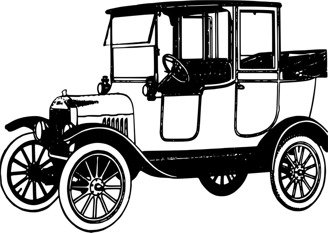 Old Style Car png transparent