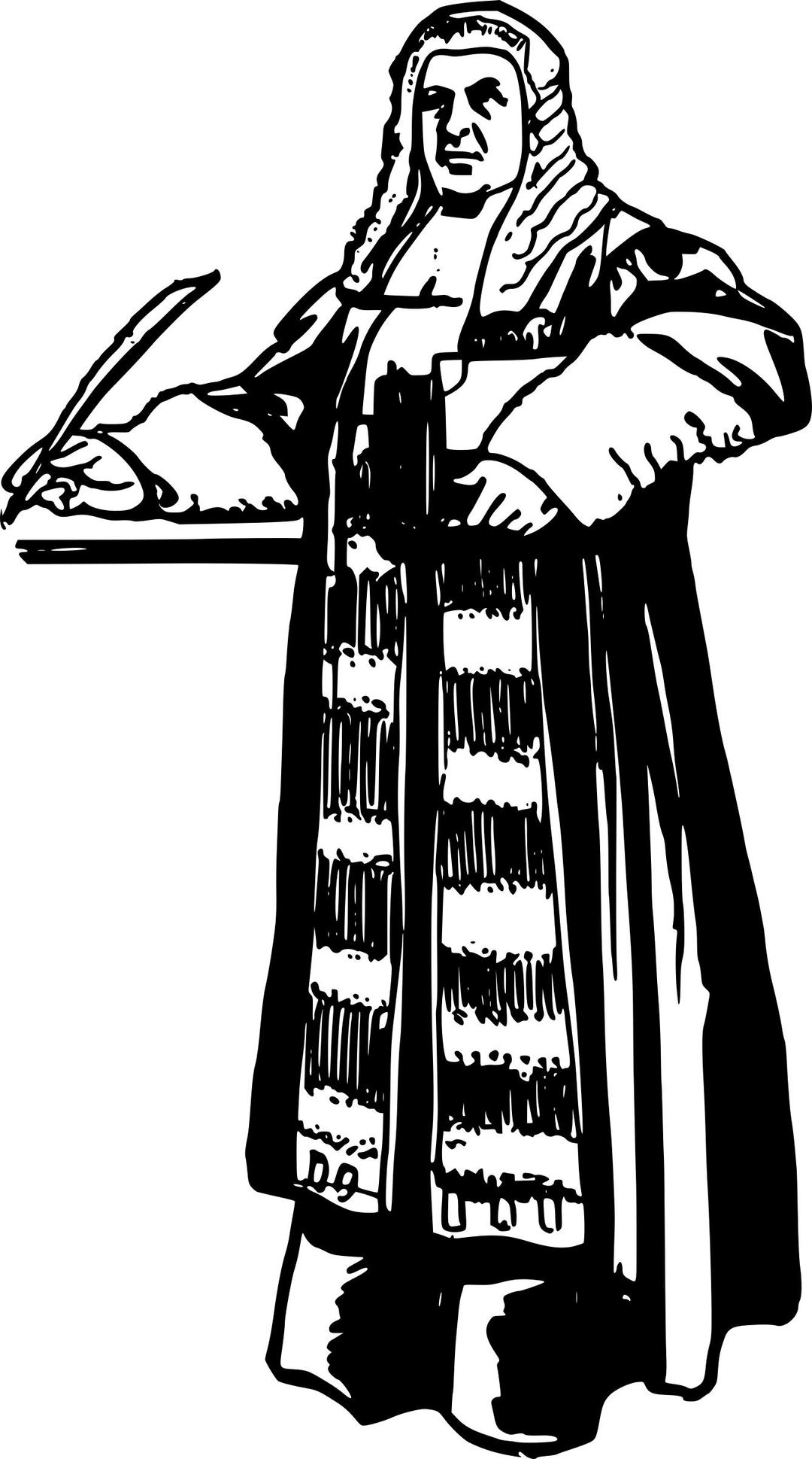 Old Style Judge png transparent