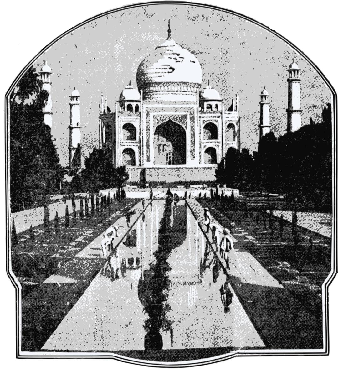 Old Taj Mahal png transparent