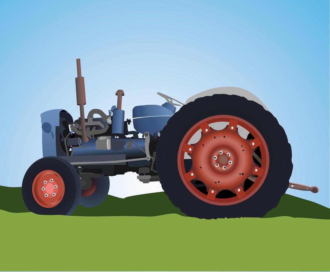 Old Tractor png transparent