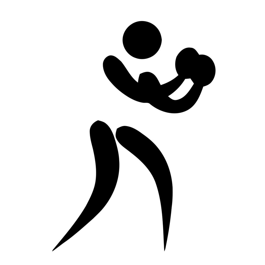 Olympic Pictogram Boxing png transparent