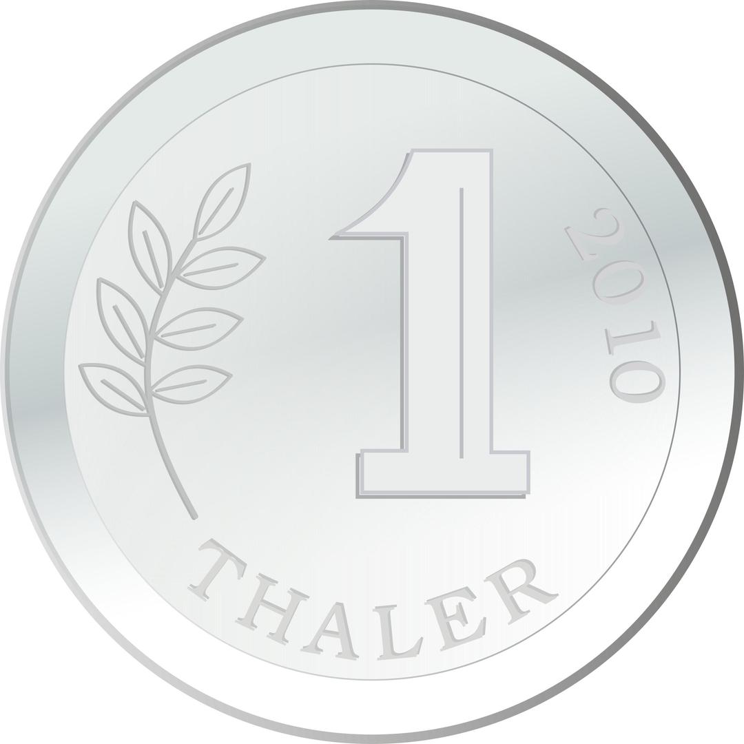One coin png transparent
