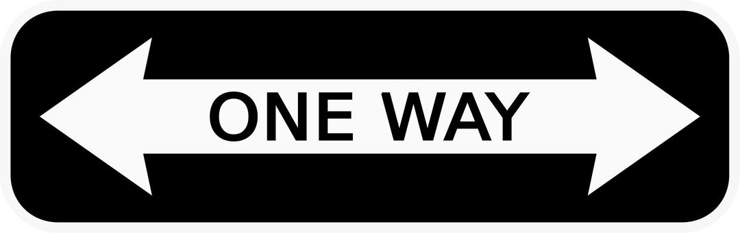 One Way(s) png transparent