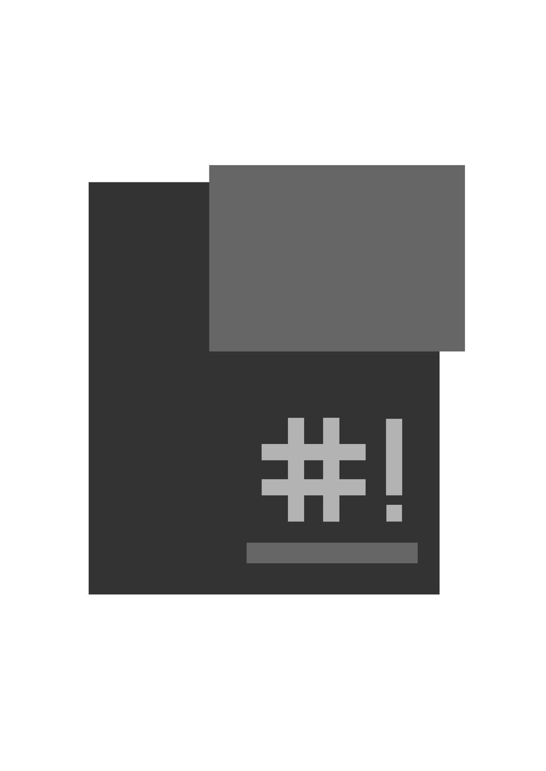Onix Shell Script Icon png transparent