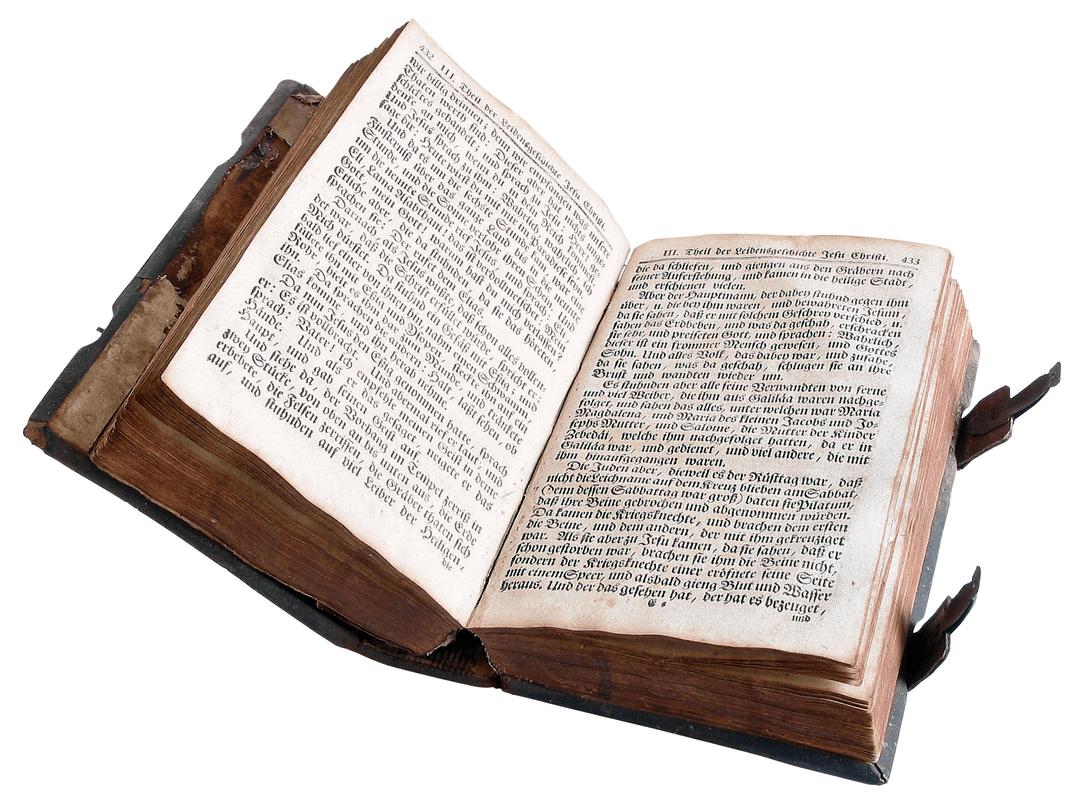 Open Old Book png transparent