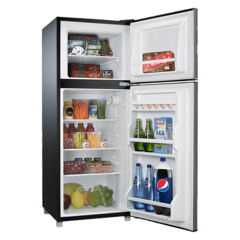 Open Whirlpool Refrigerator png transparent
