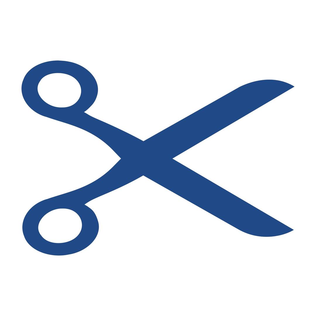 Openclipart Scissors Logo in Blue png transparent