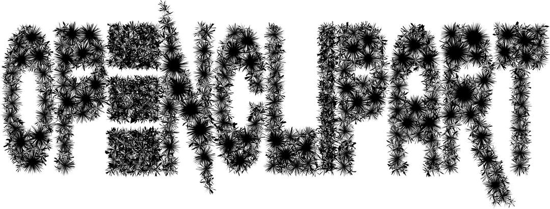 OpenClipart Typography Logo Dandelions png transparent