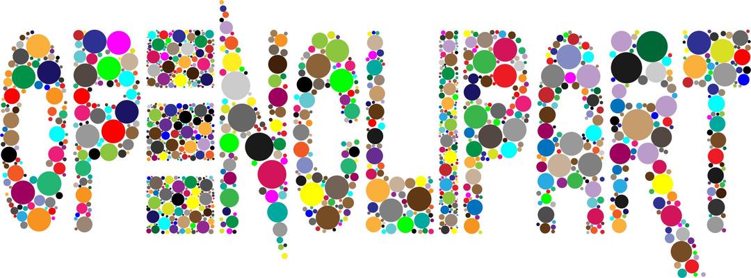 OpenClipart Typography Logo Technicolor png transparent