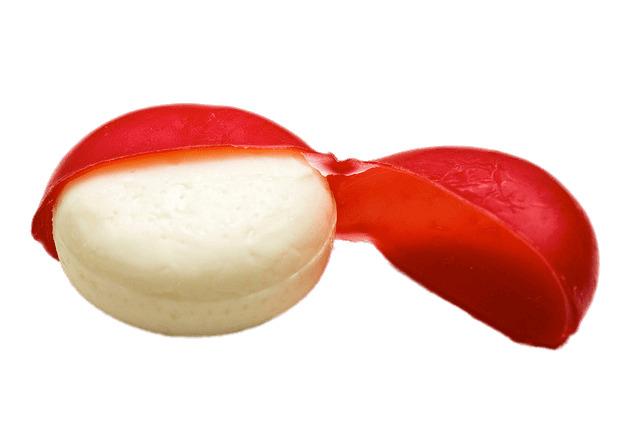 Opened Babybel Cheese png transparent