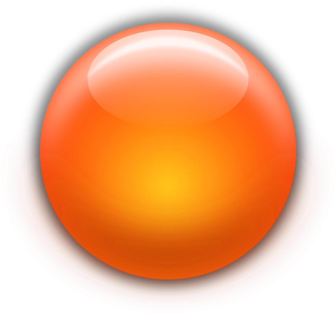 Orange Jewel png transparent