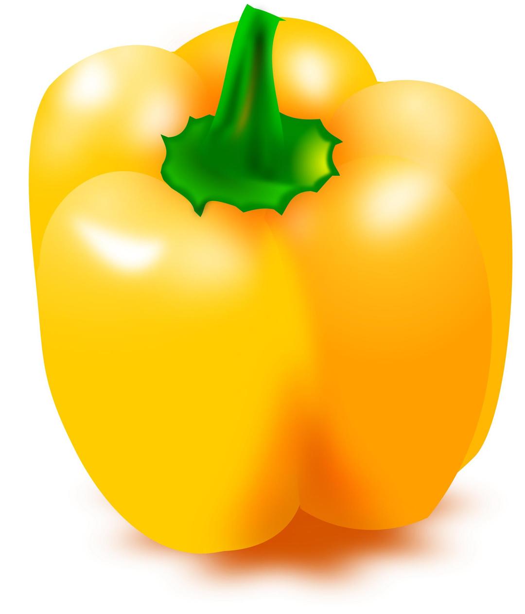 Orange Pepper png transparent