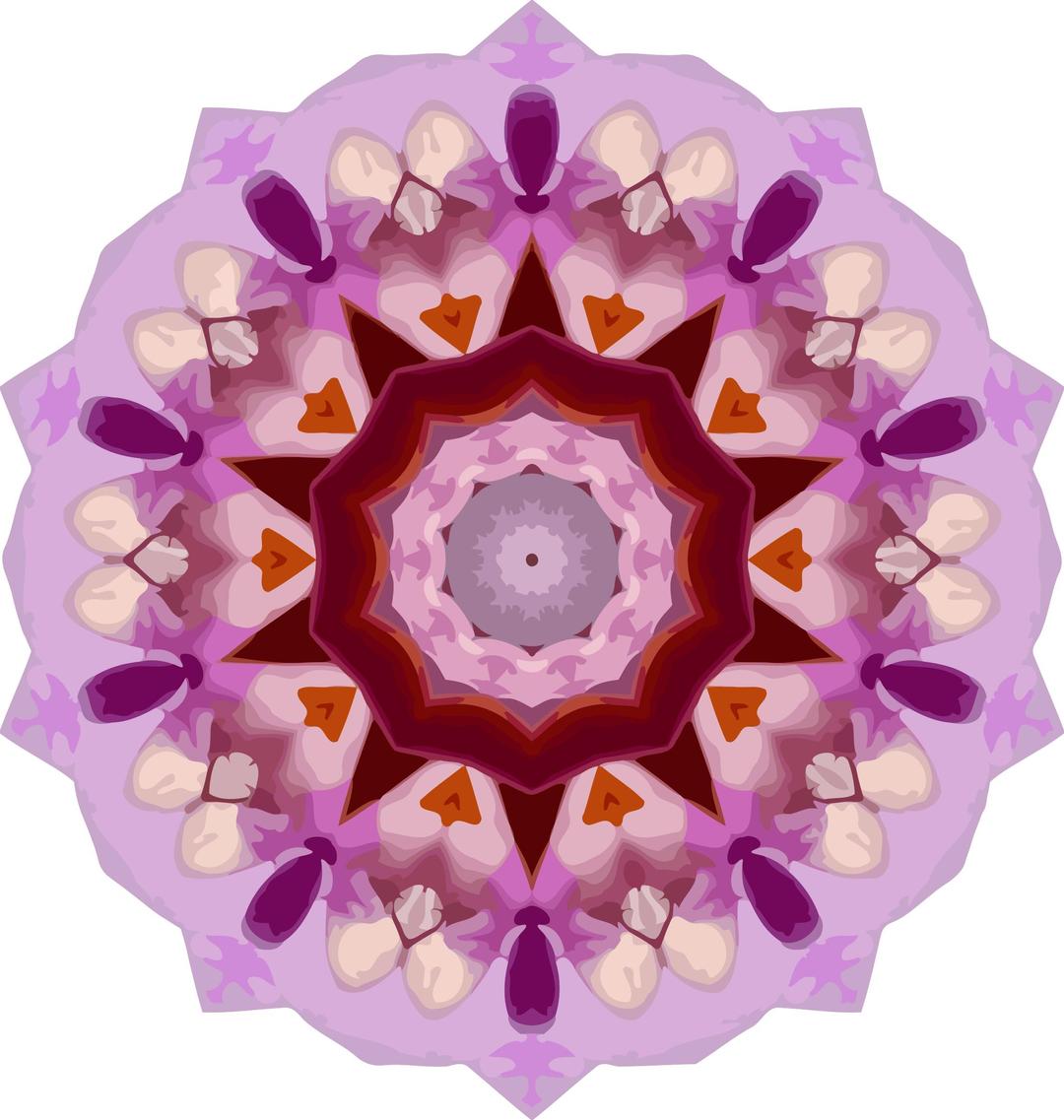 Orchid kaleidoscope 6 png transparent