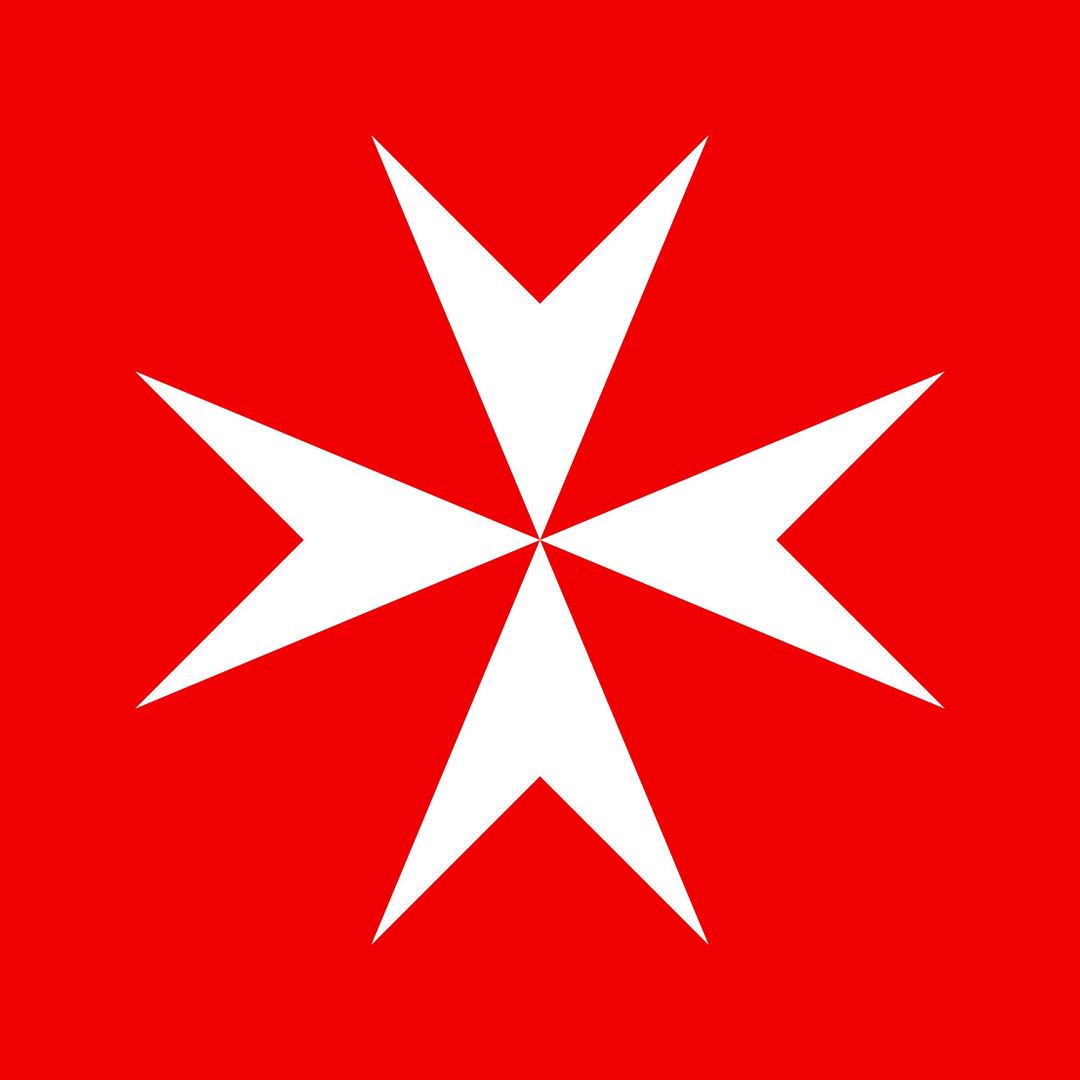 Order of St. John Cross png transparent
