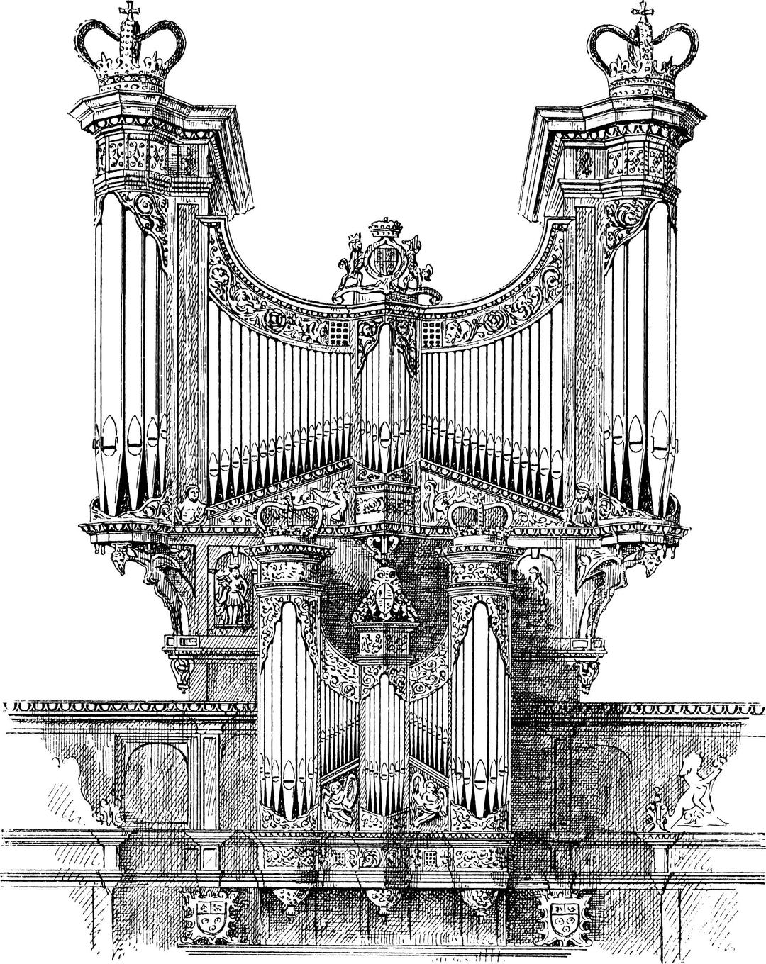 Organ Case, Chapel of King s College, Cambridge png transparent