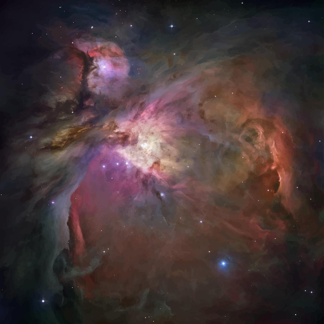 Orion Nebula png transparent