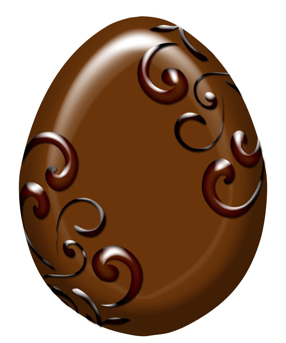 Ornate Chocolate Egg png transparent