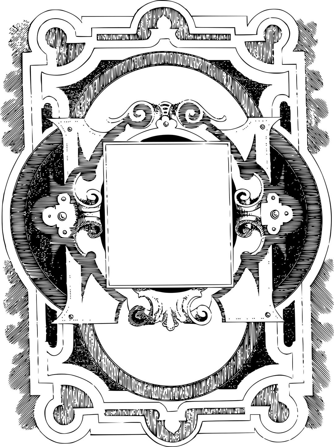 Ornate Lantern Frame png transparent