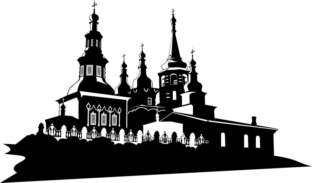 Orthodox Chirch in Irkutsk 1 png transparent