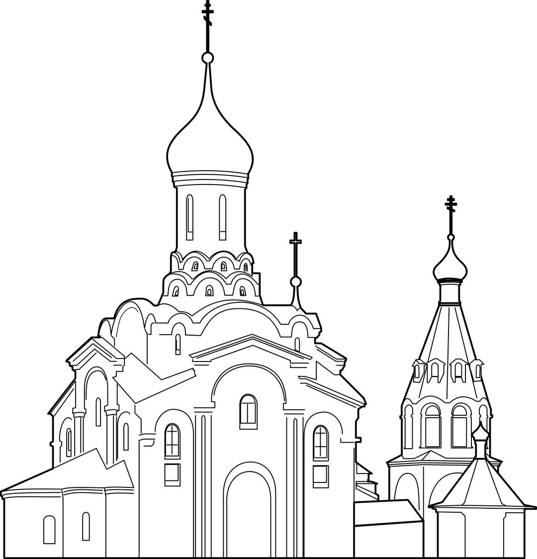 Orthodoxal cathedral 1 by Rones png transparent
