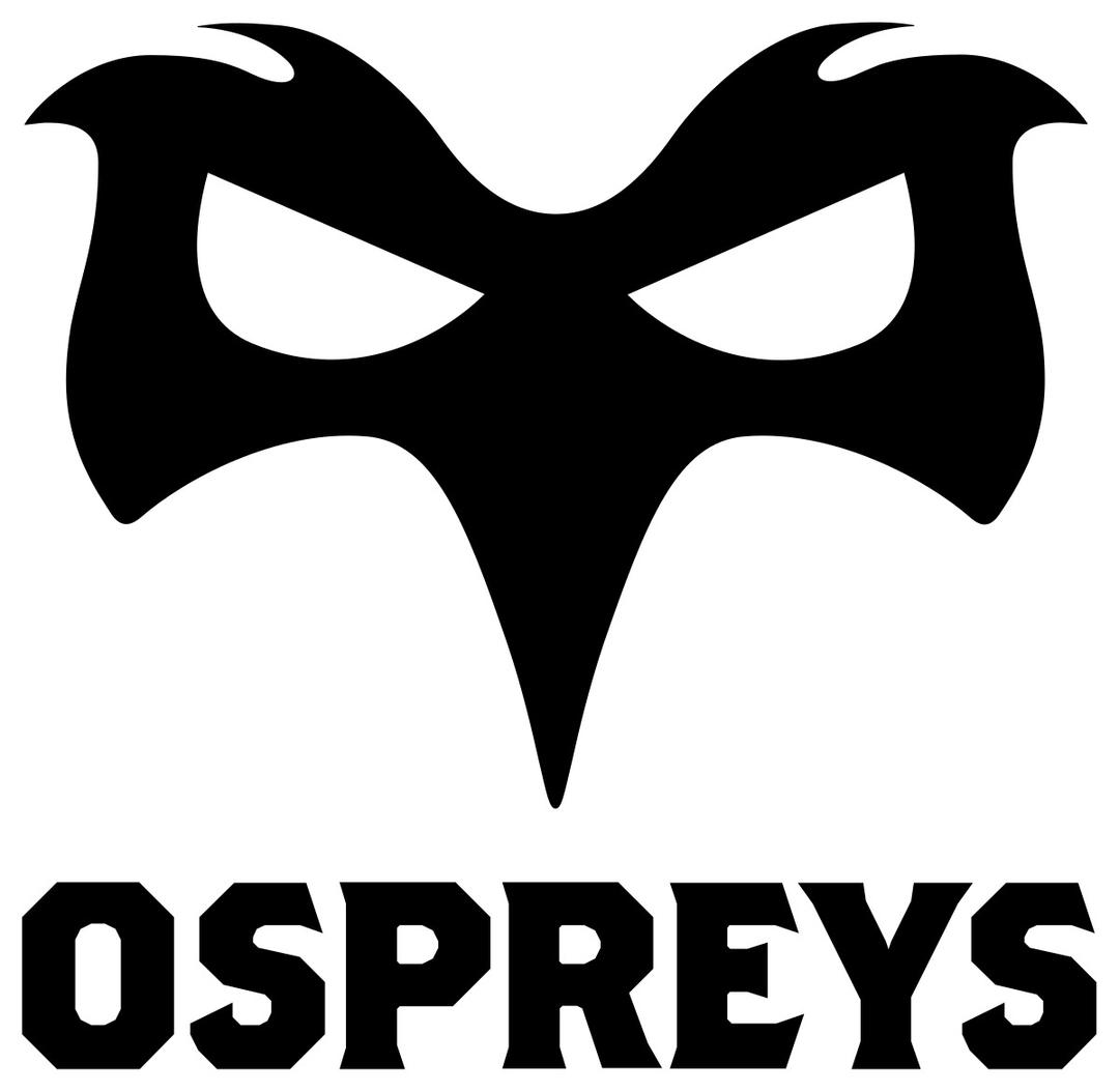 Ospreys Rugby Logo png transparent