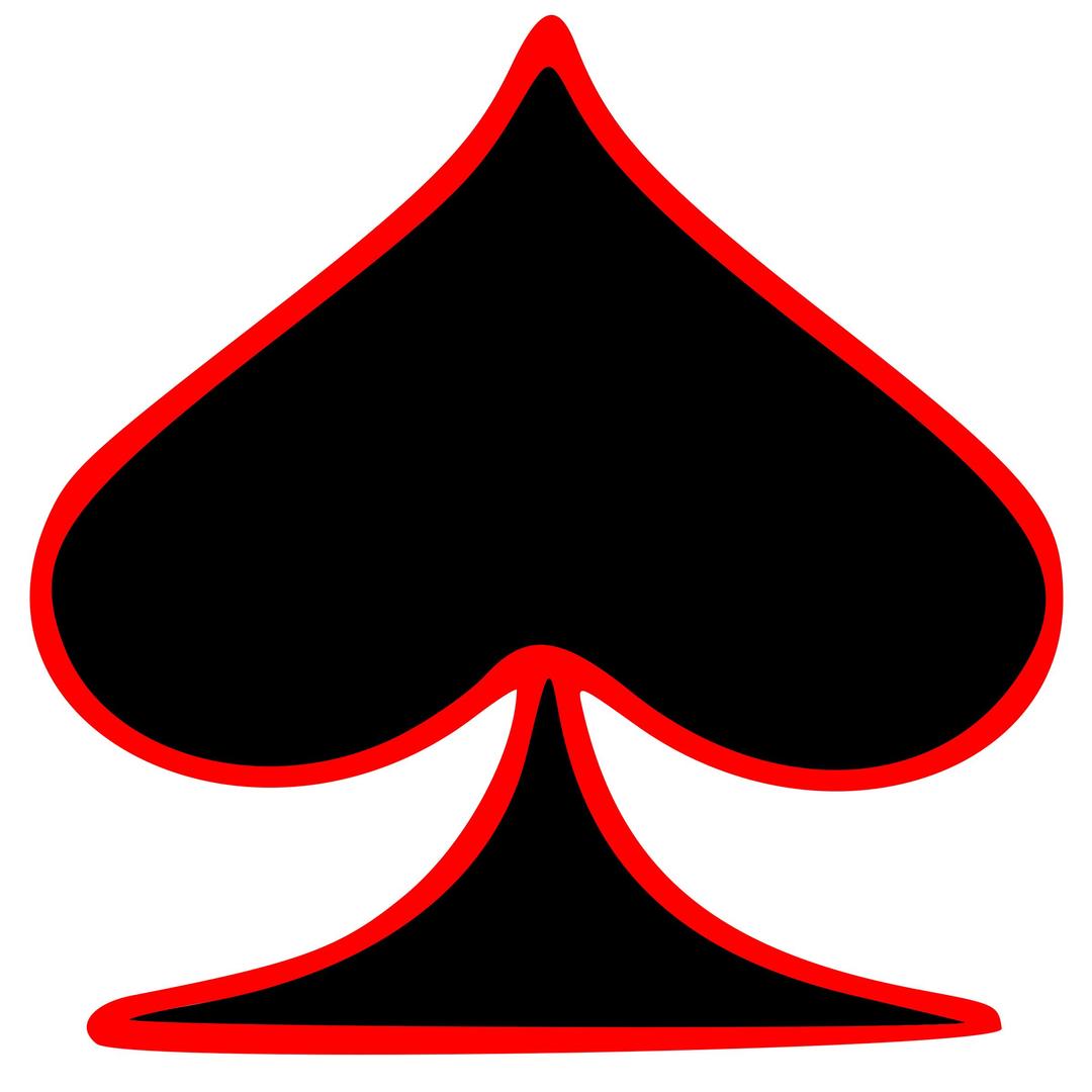 Outlined Spade Playing Card Symbol png transparent