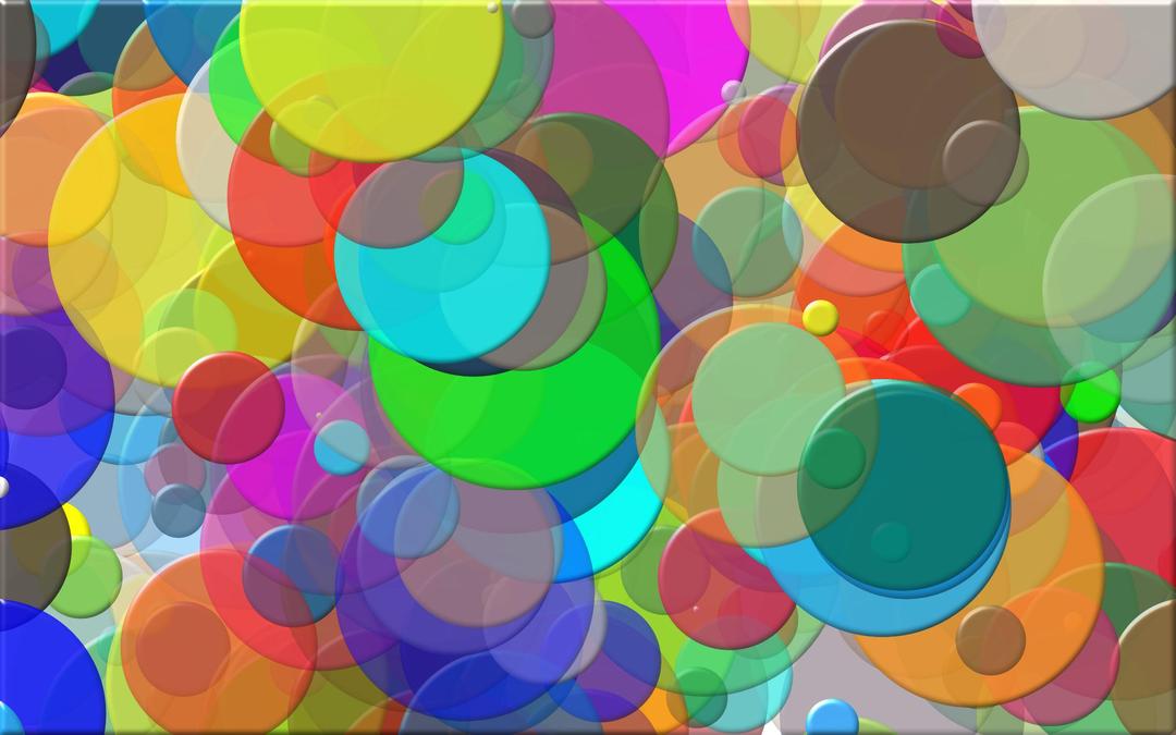 Overlapping Circles Background 2 png transparent