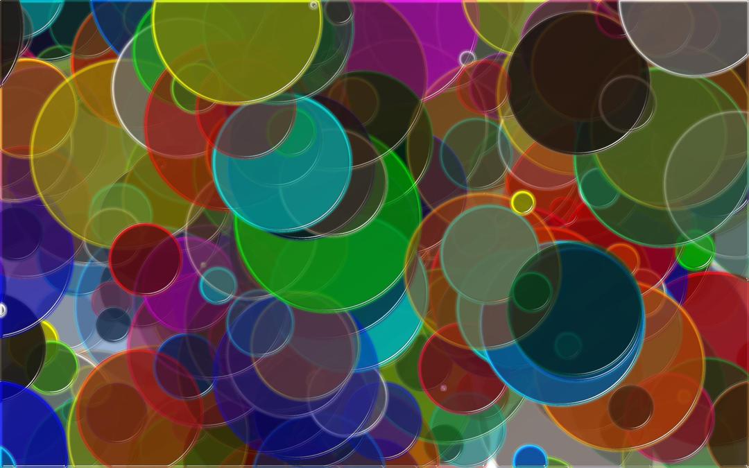 Overlapping Circles Background 4 png transparent