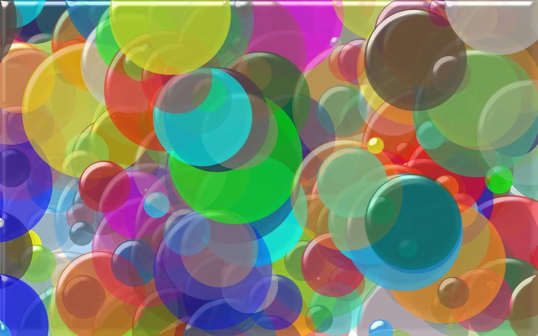 Overlapping Circles Background 5 png transparent