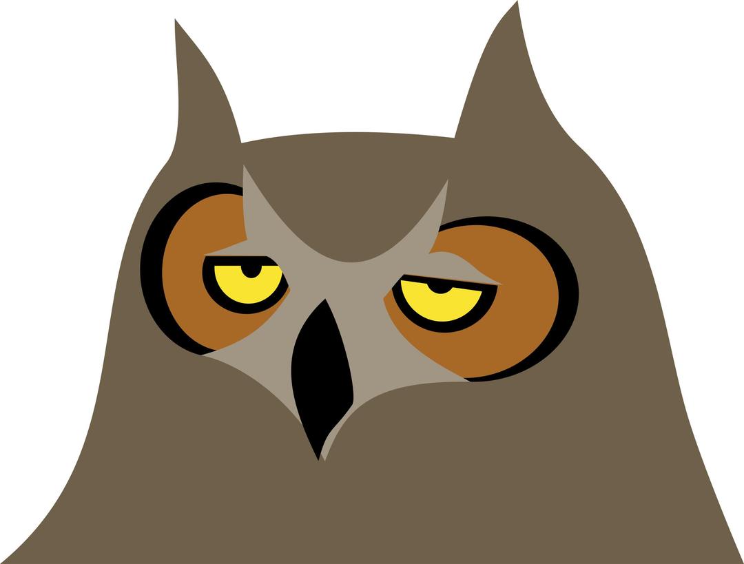 Owl bored png transparent