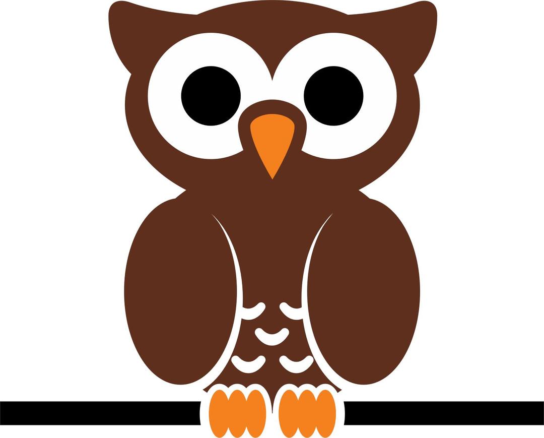 owl on wire png transparent