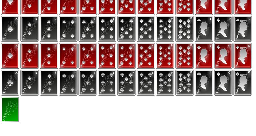 Oxygen Playing Card Faces png transparent