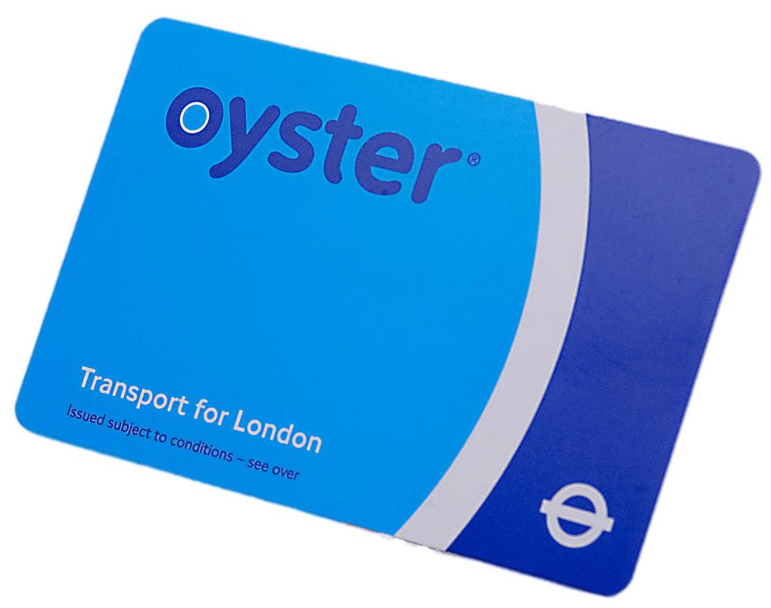 Oyster Card png transparent