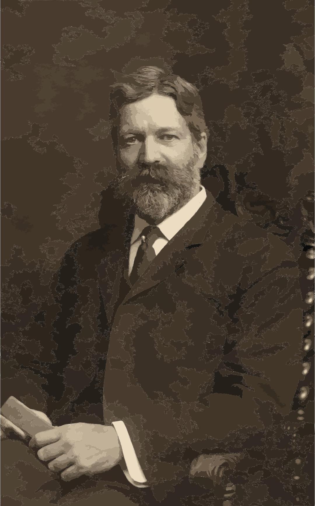 Pach Brothers - George Foster Peabody png transparent