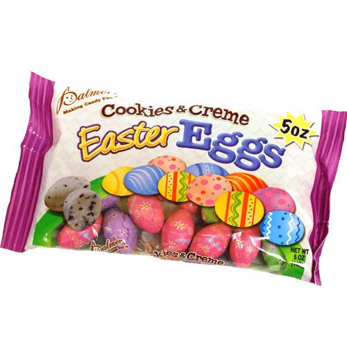Pack Of Cookies and Creme Easter Eggs png transparent