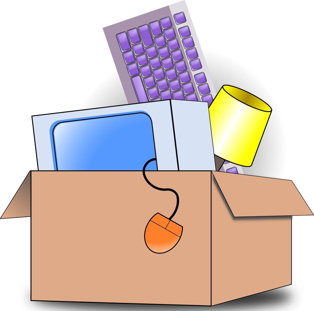 Packing and Moving png transparent