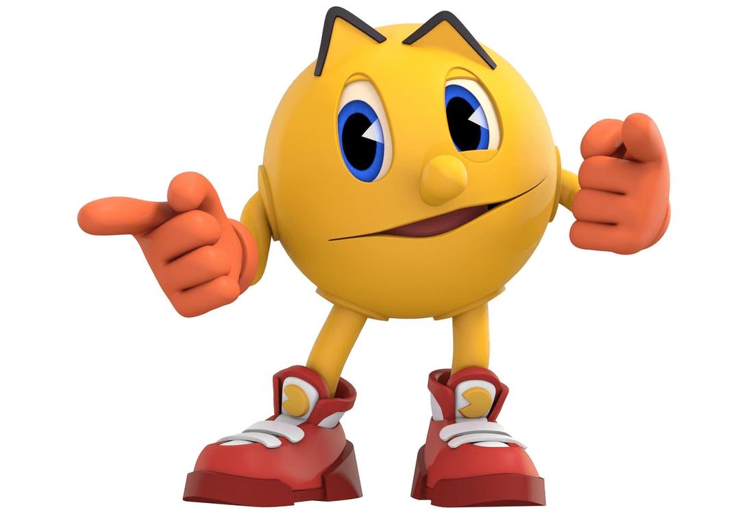 Pacman Pointing Finger png transparent