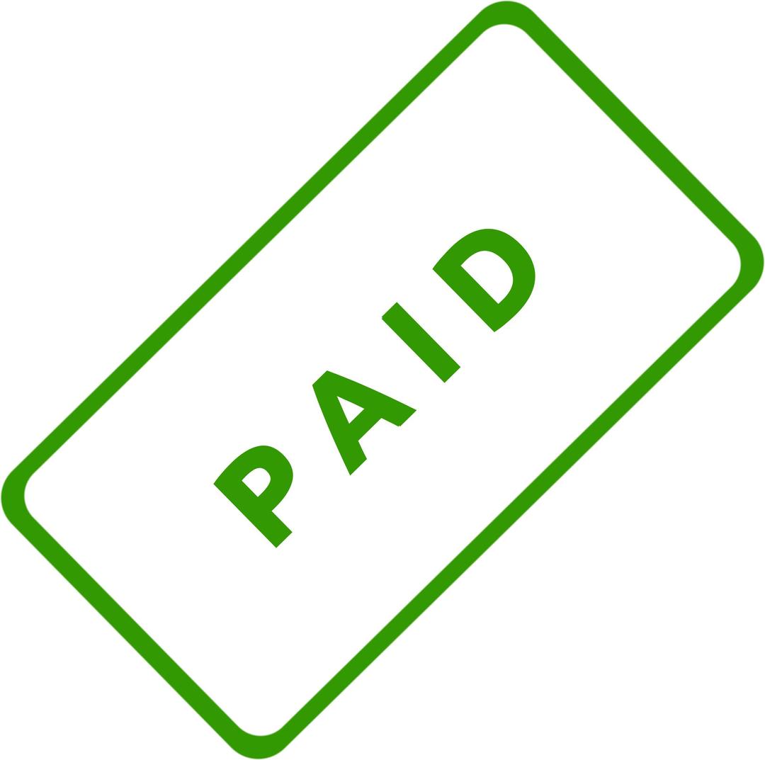 Paid Business Stamp 1 png transparent