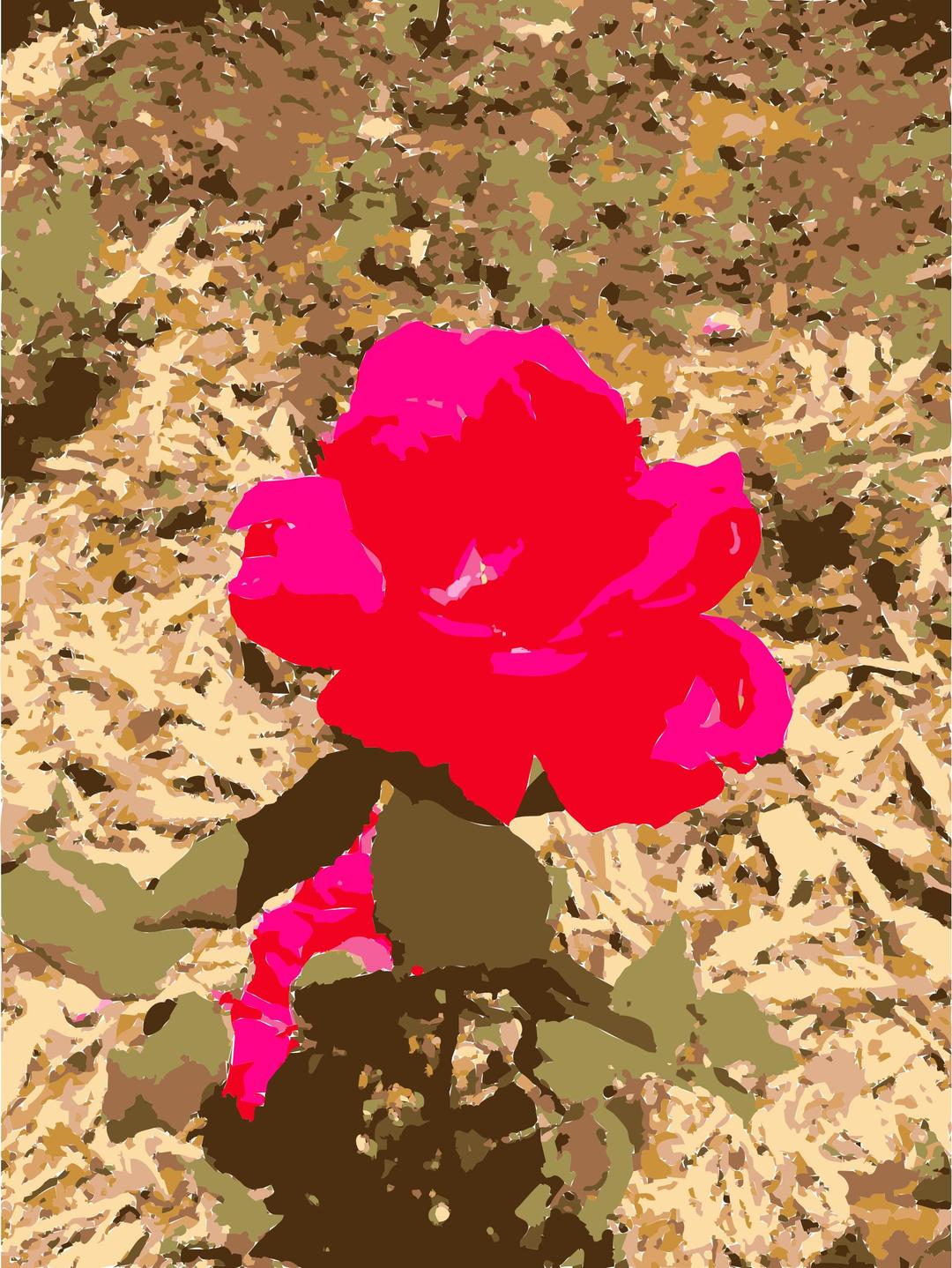 Painted Anniversary Flower png transparent