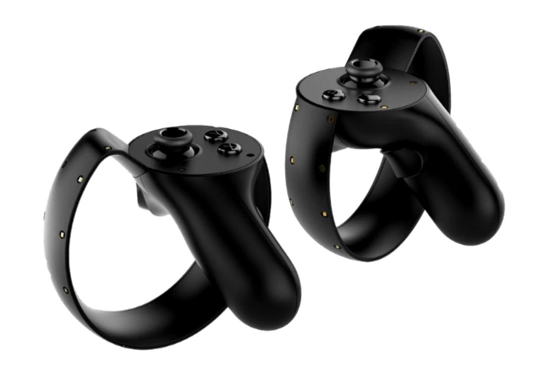 Pair Of Oculus Touch Controllers png transparent