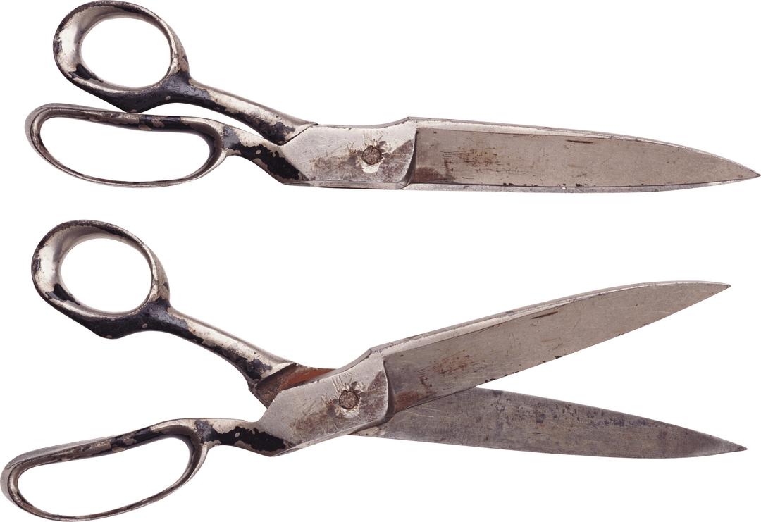 Pair Of Vintage Scissors png transparent