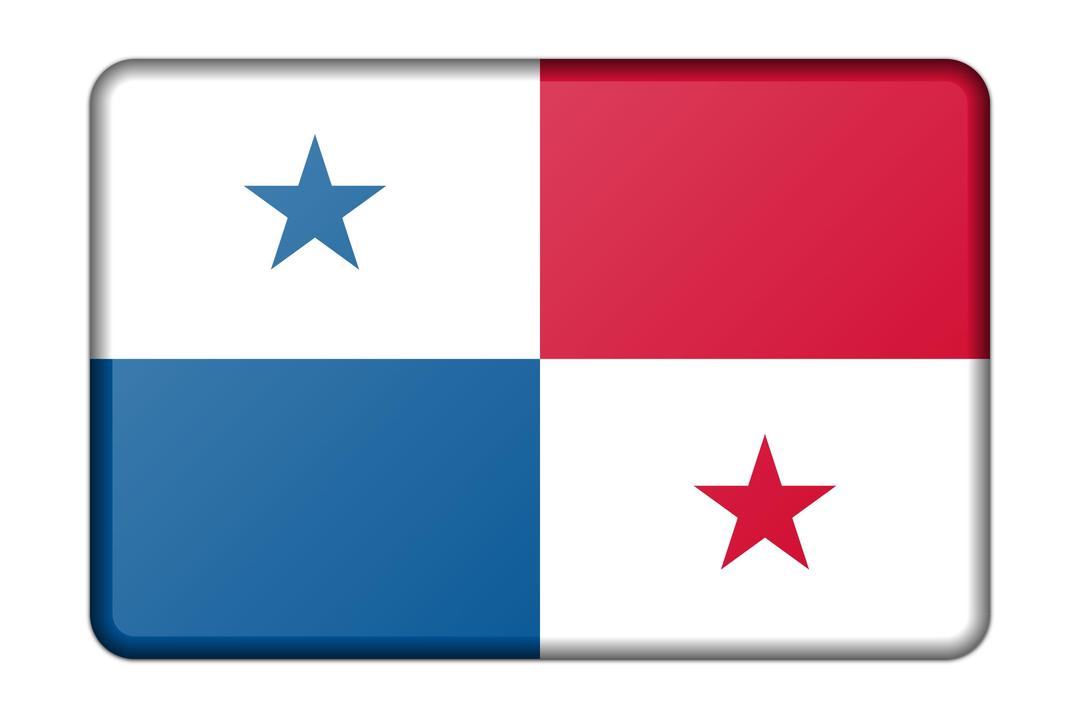 Panama flag png transparent