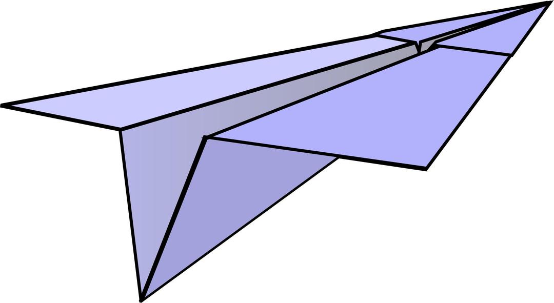 paper airplane png transparent