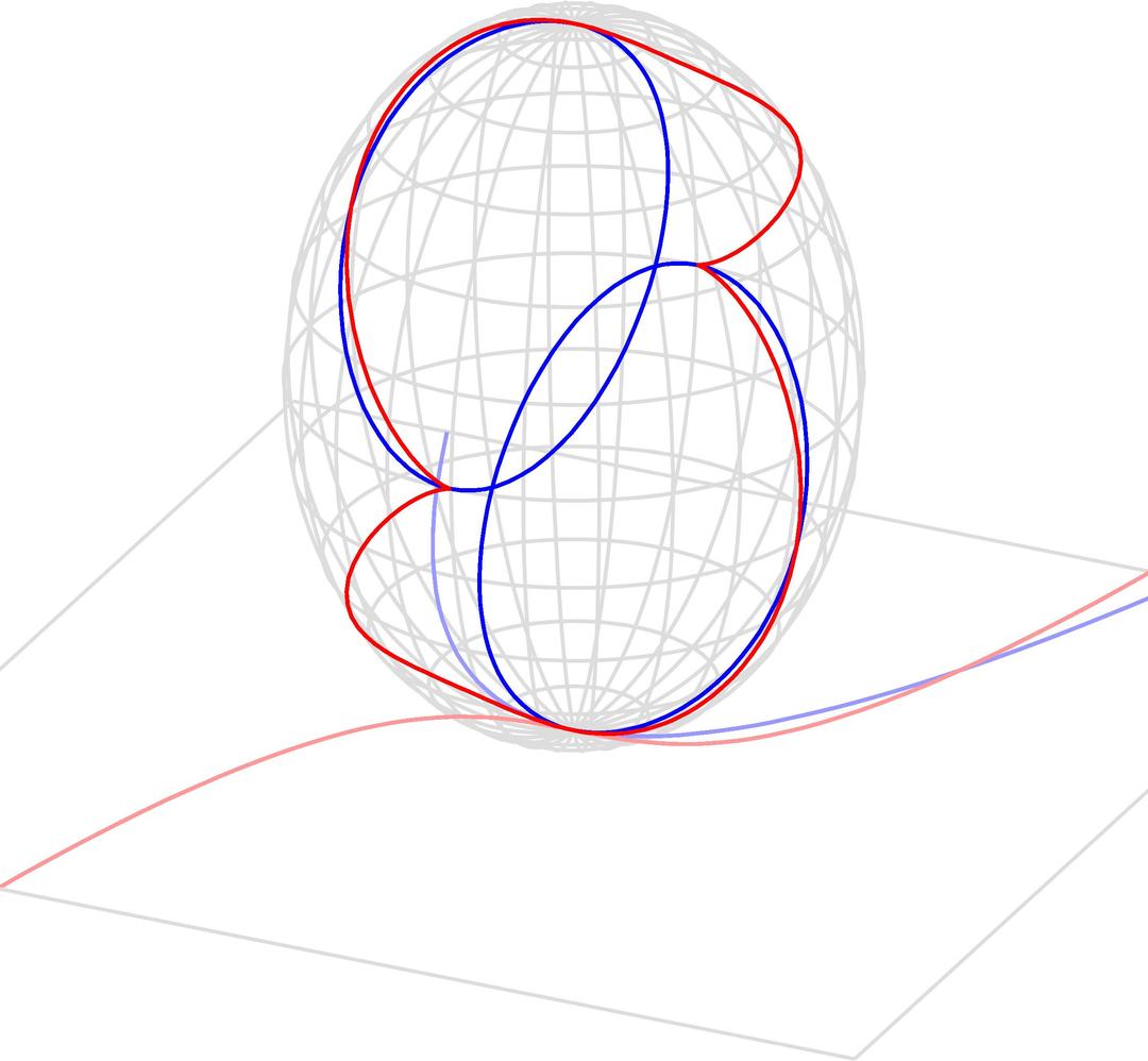 Parabola In Projective Space png transparent