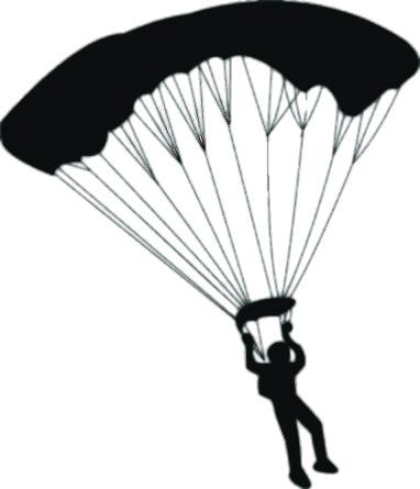 Parachute Clipart png transparent