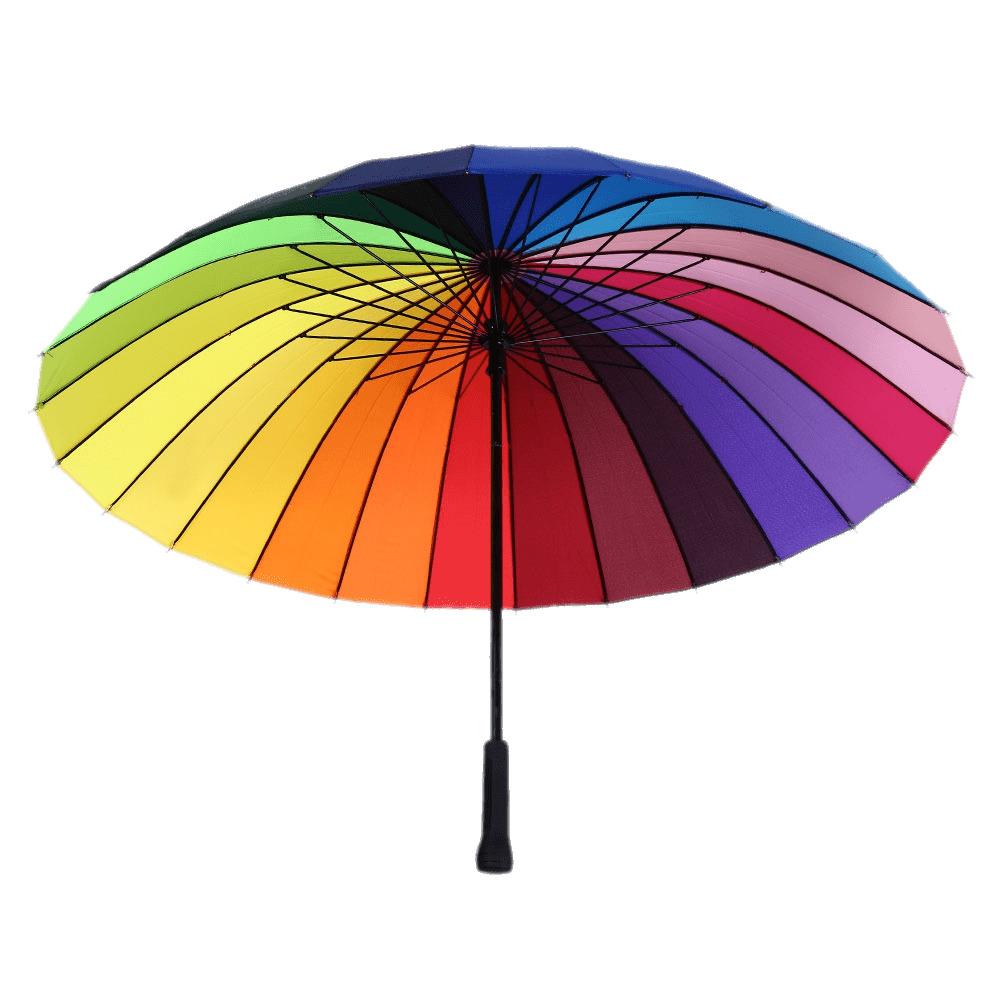 Parasol Rainbow Colours png transparent