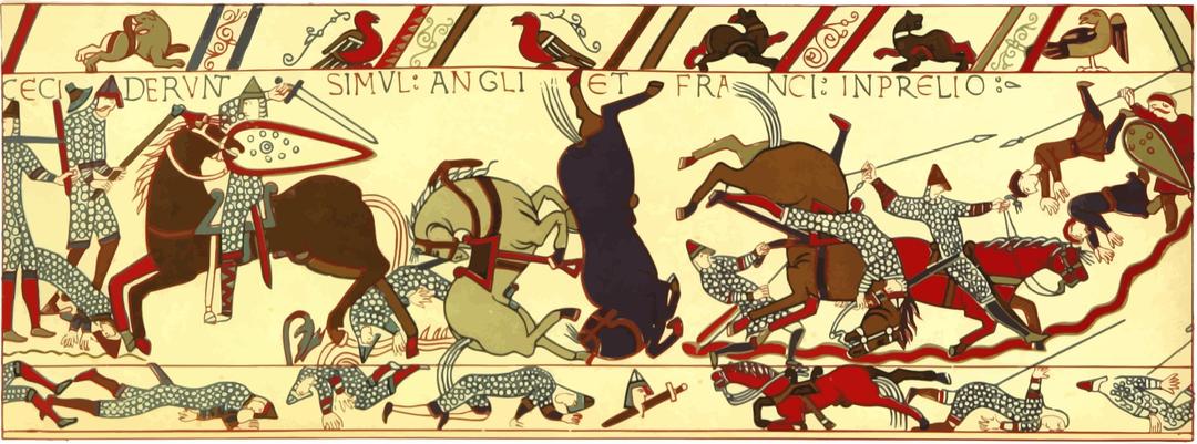 Part of Bayeux Tapestry 4 png transparent